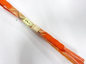 未使用品　正絹　手組帯締め